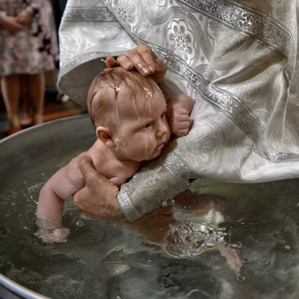 Крещение Тимофея.