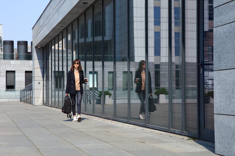 The streets of the city