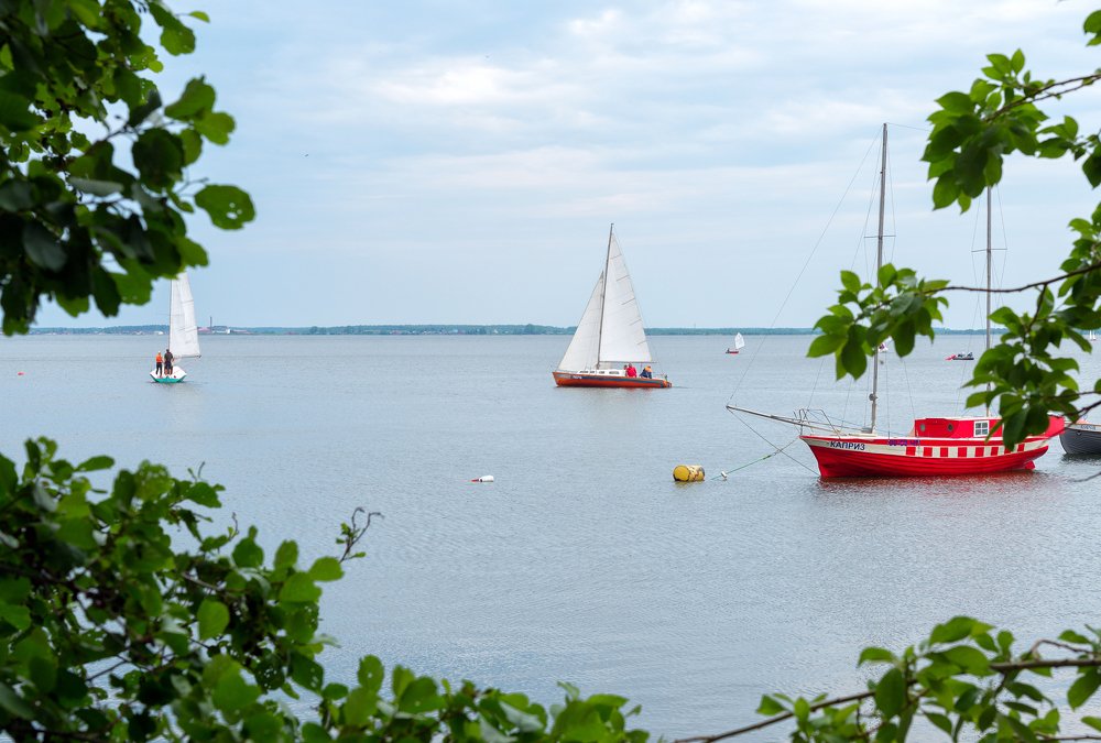 Вечер на озере