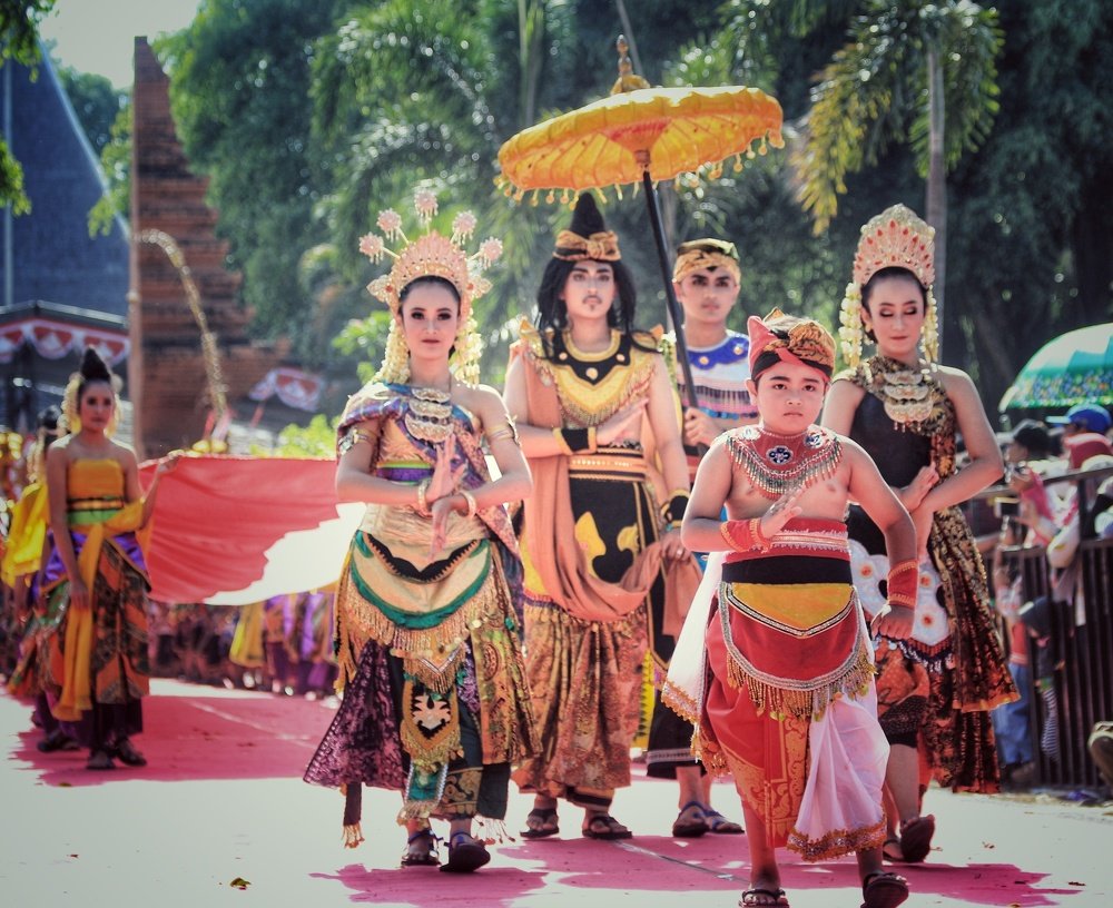Kirab budaya majapahit