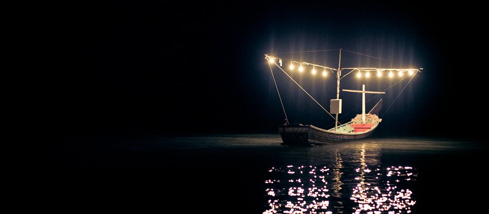 Рыбацкая лодка. Тайланд.