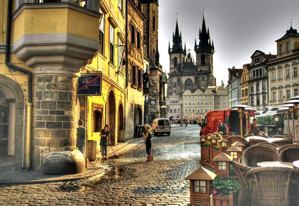 Prague morning