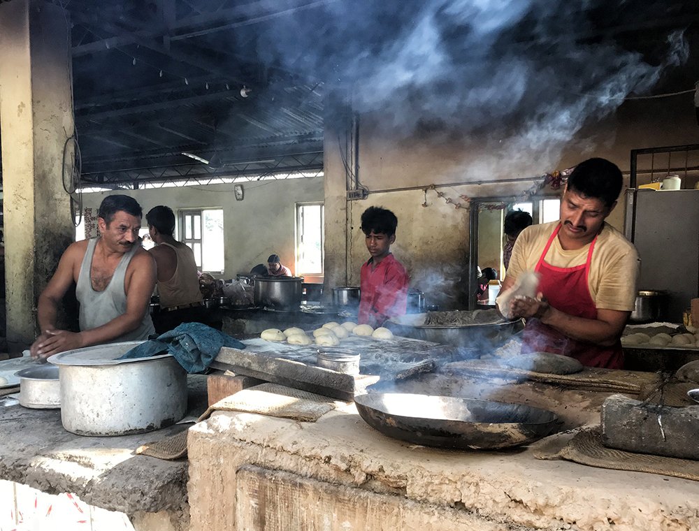 Roadside restaurant.