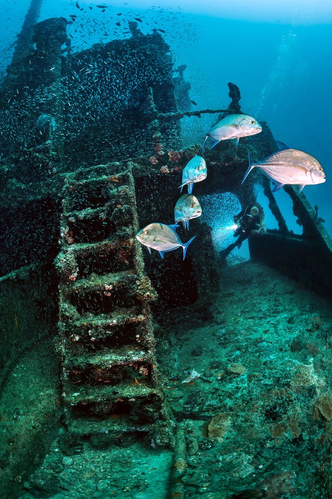 "Kudhima" wreck.