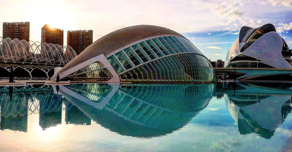 На другой планете, городской парк, Валенсия