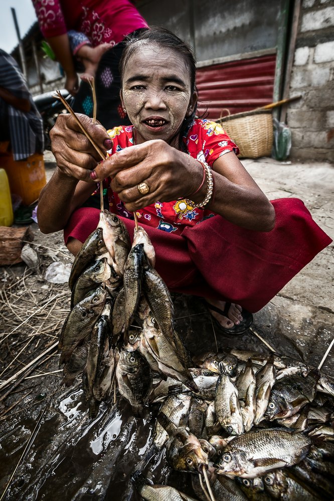 Рыночная торговка