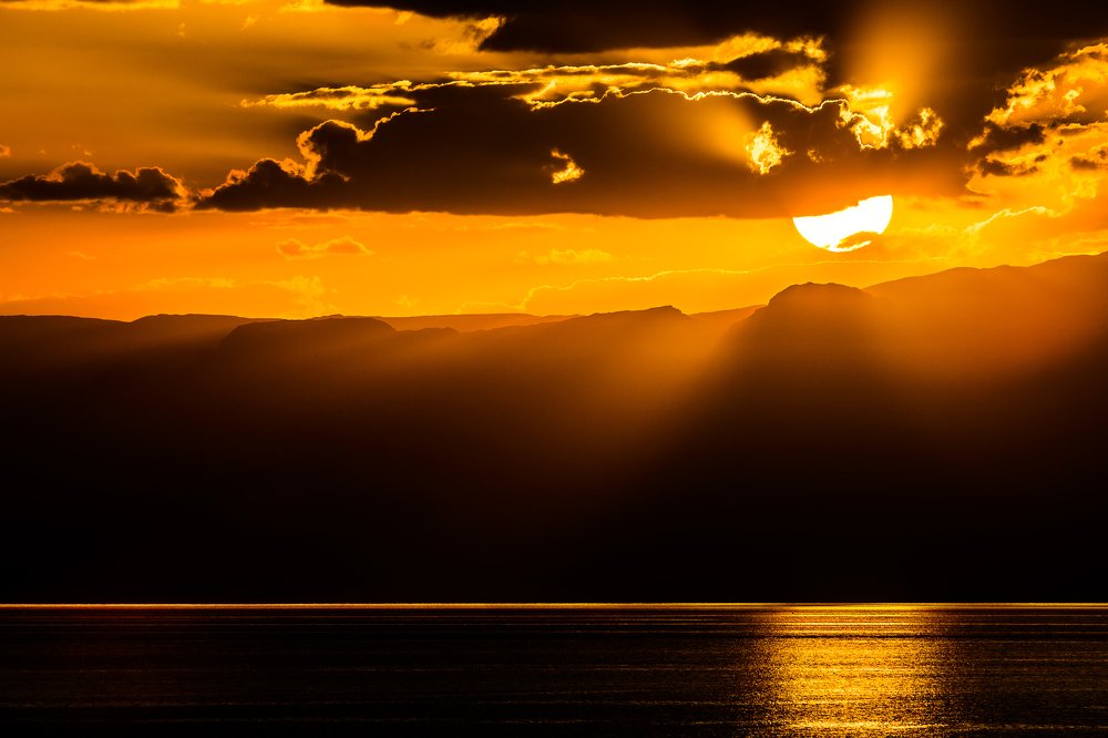 Sinai Peninsula Sunset