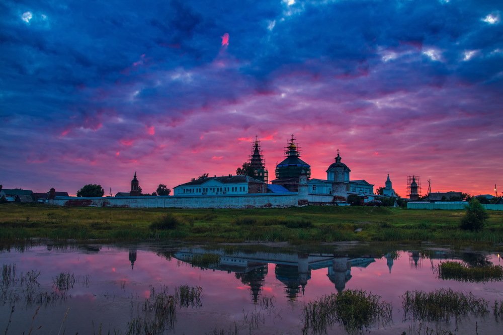 Утро в селе Старое Бобренево