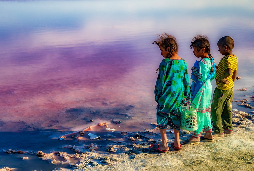 two sisters and one brother