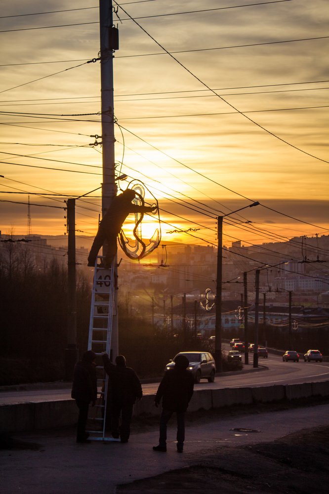 Сейчас, солнце закрепим