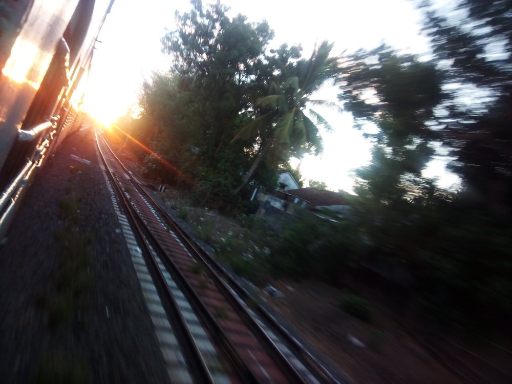 Sunrise with sunrays