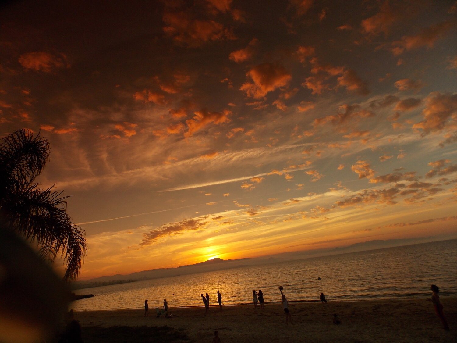 pôr do sol