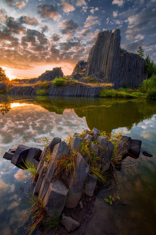 Sunrise on Lord's rock