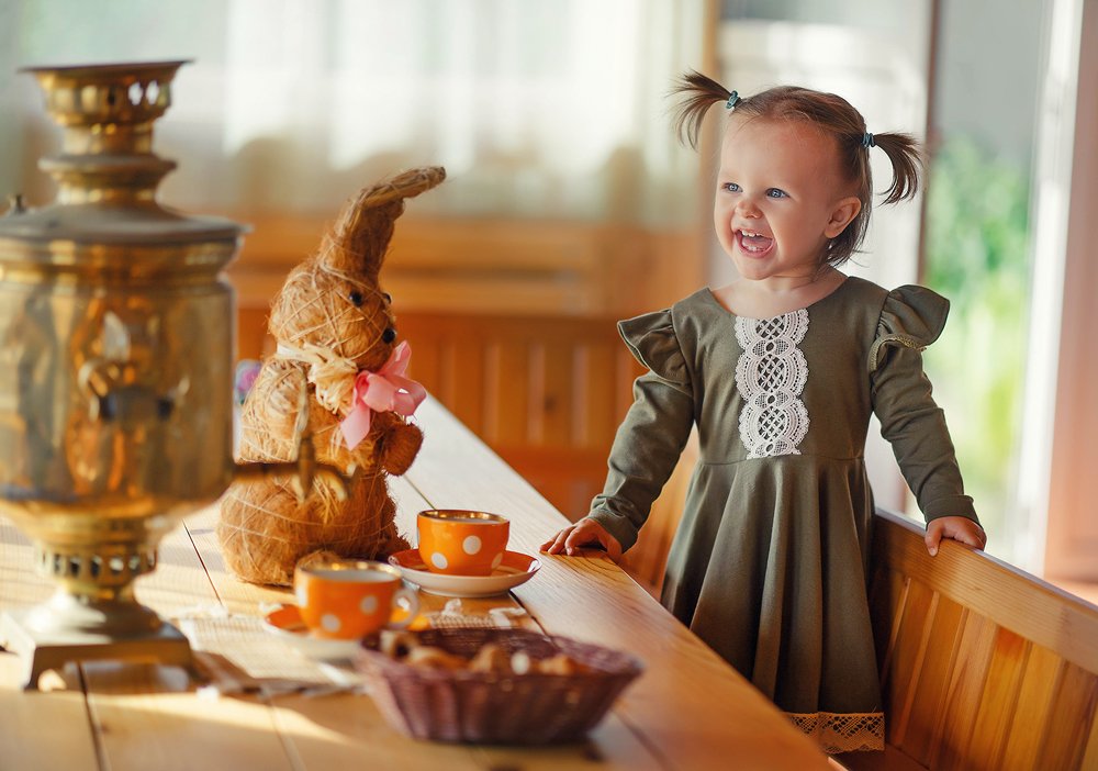 Чаепитие с зайчиком