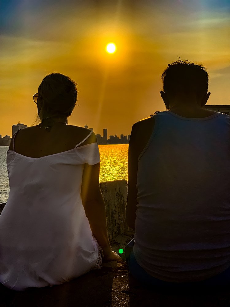 Sunset in Havana