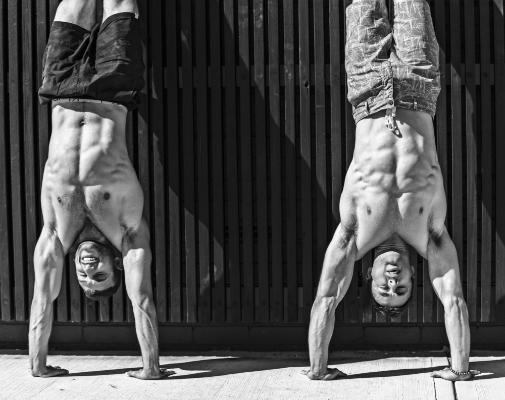 Athletes at the Beach