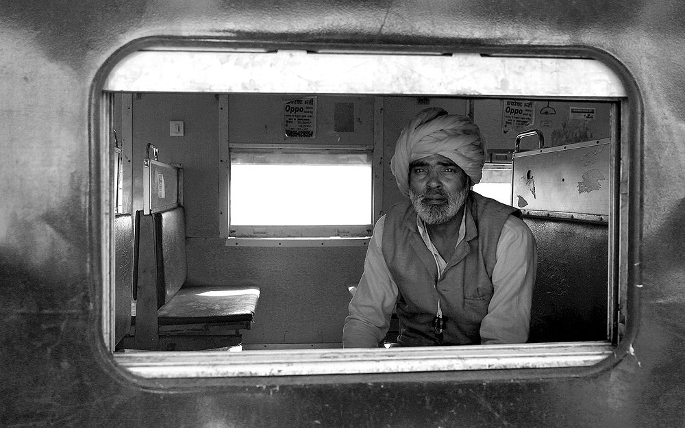indian man at station