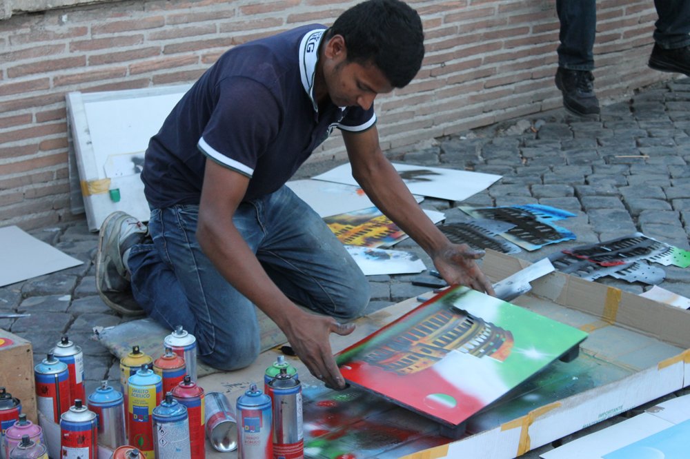 Уличный художник