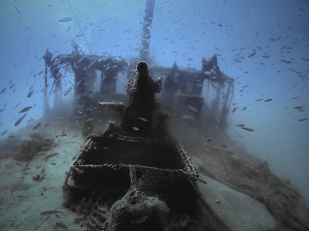 The Equa shipwreck - Liguria - Italy