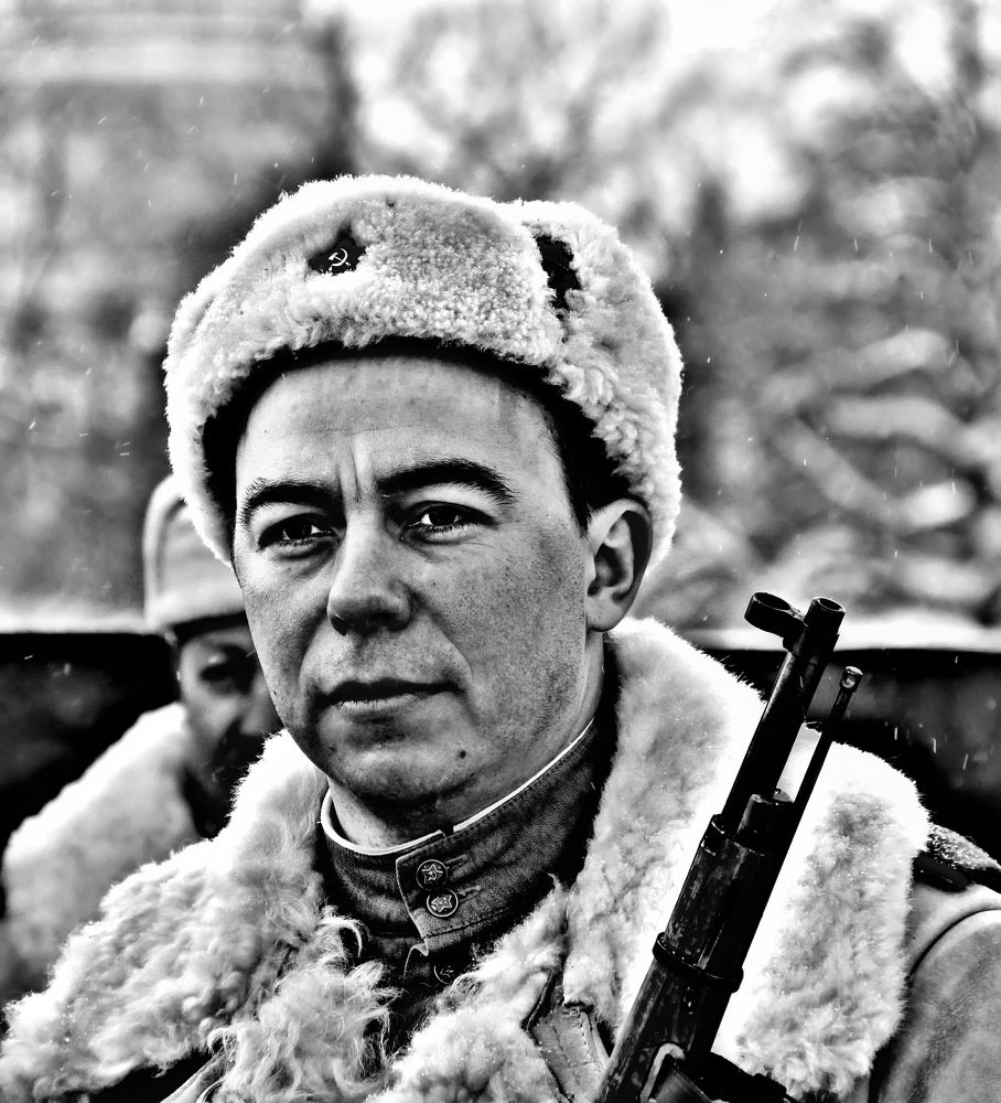 Перед боем.