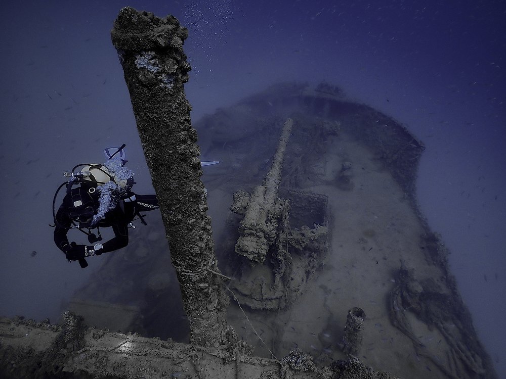 The Equa shipwreck - Liguria - Italy