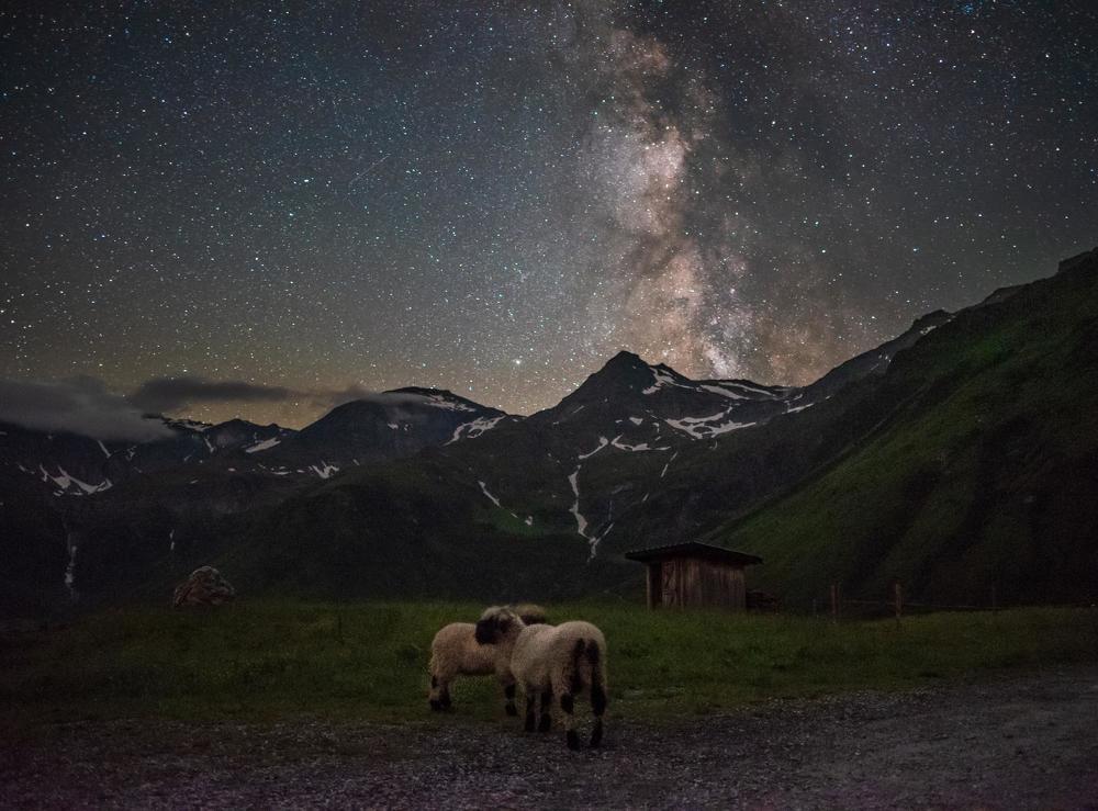 Ночь в горах