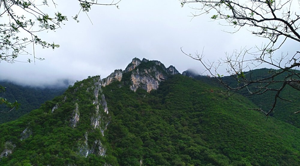 Cloudy mountain