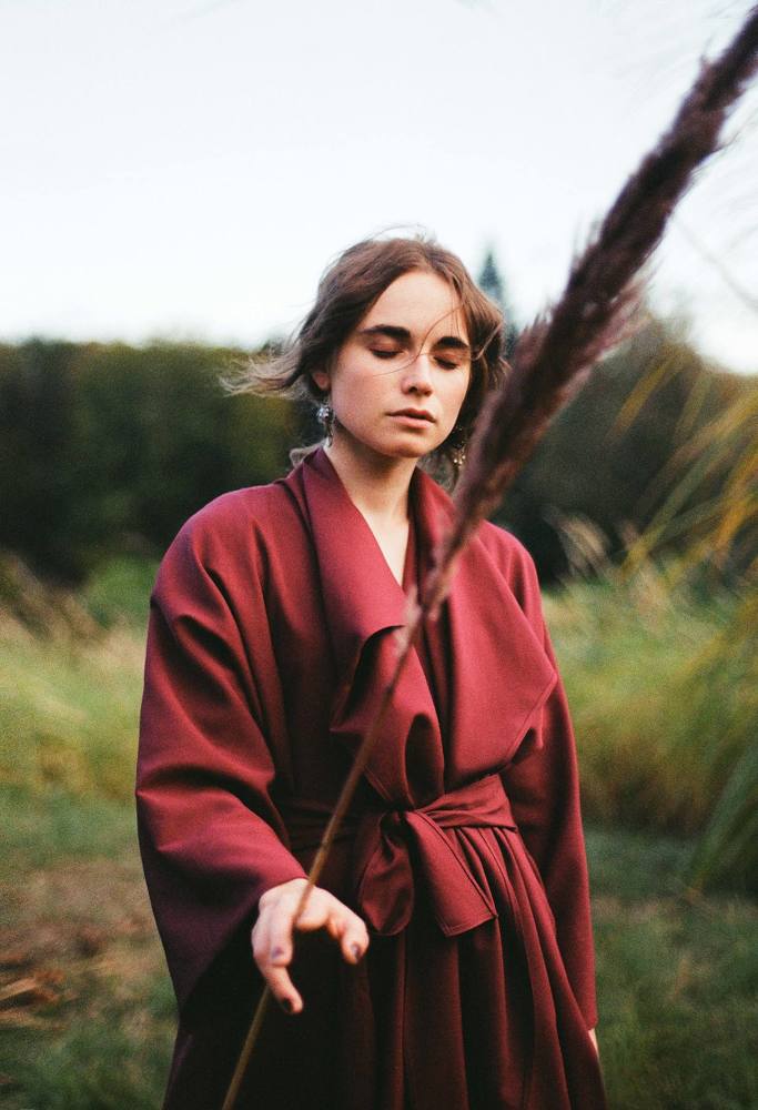 Sleepy mood in the garden