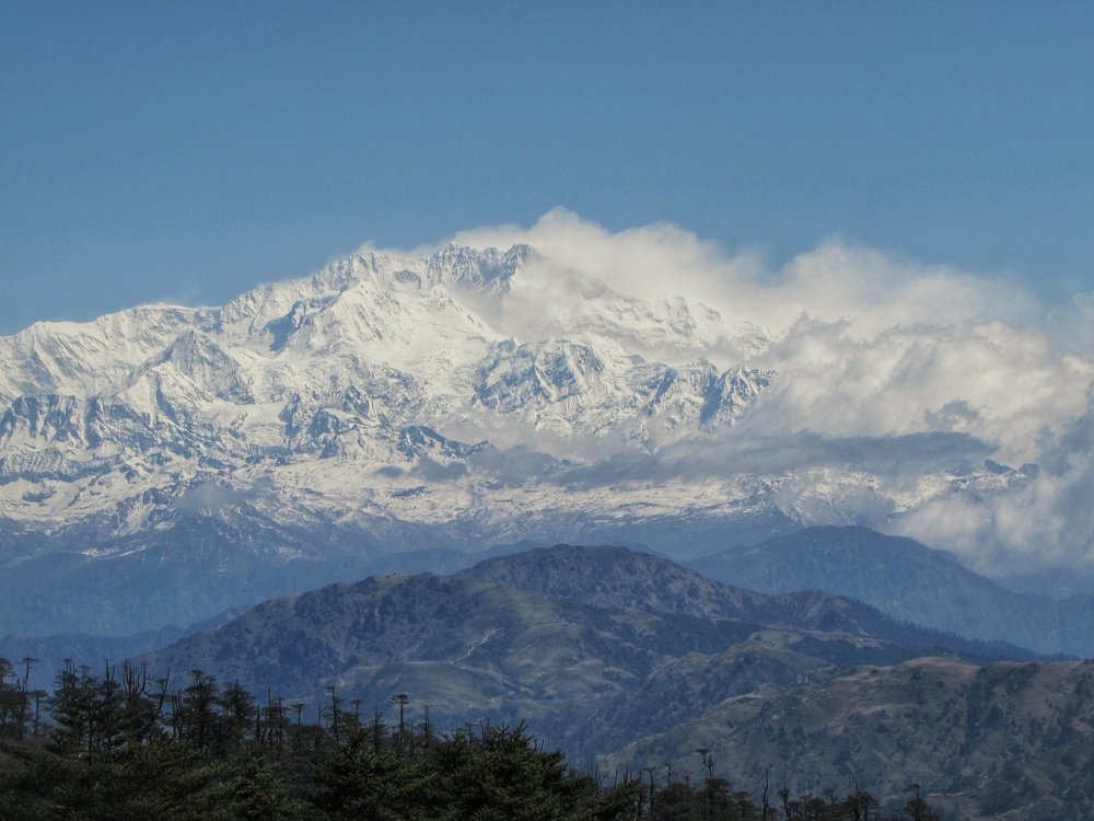 The mighty Kangchenjunga