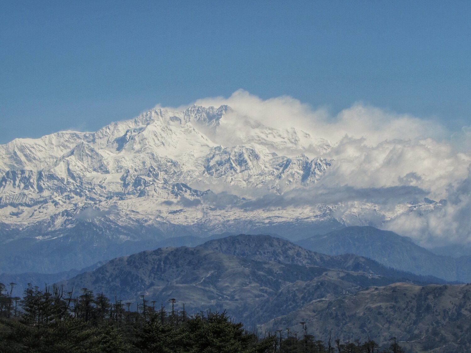 The mighty Kangchenjunga
