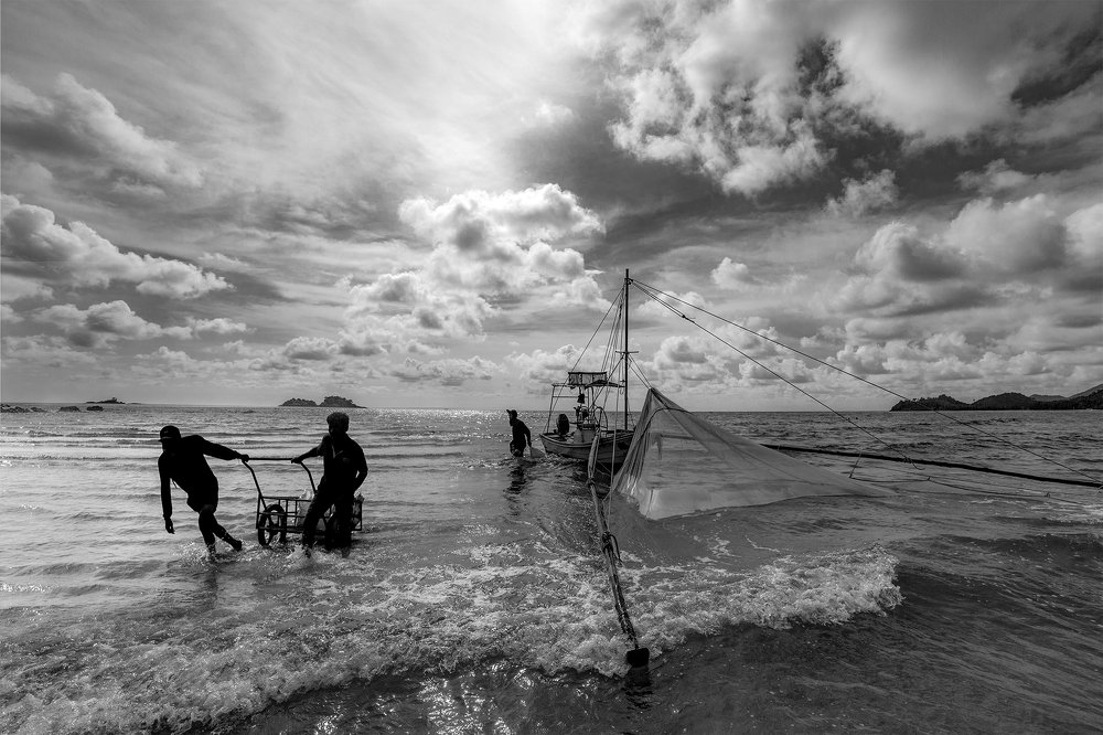 Рыбаки острова Ко Чанг.