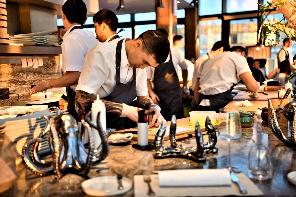 Творческий процесс в лучах заката