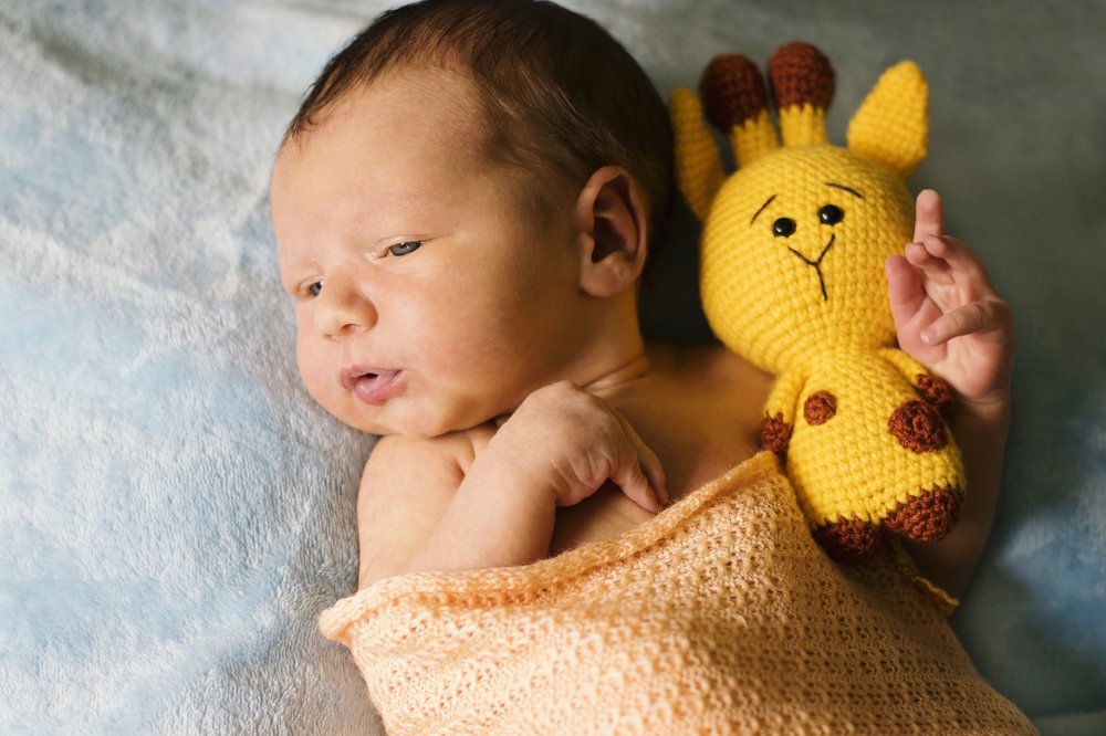 малыш и жирафик