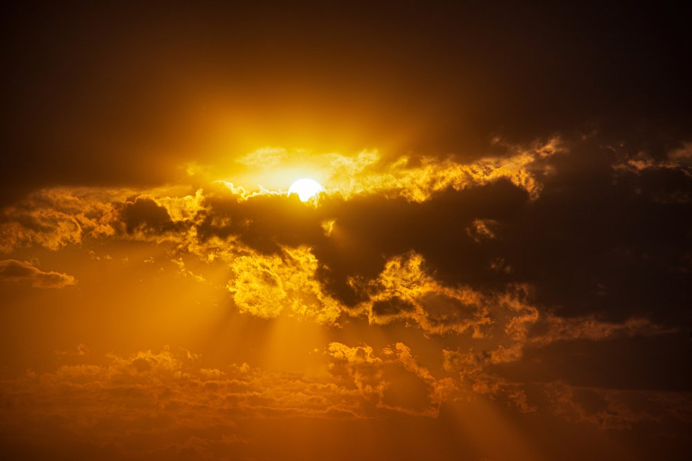 Закат в Бишкеке