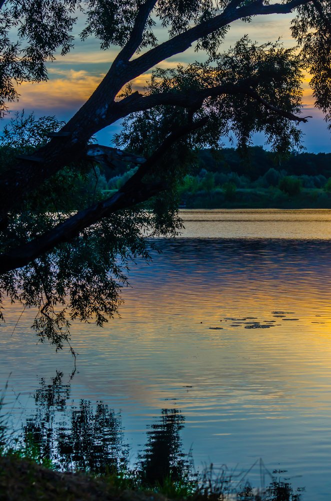 Закат над рекой "Сейм"