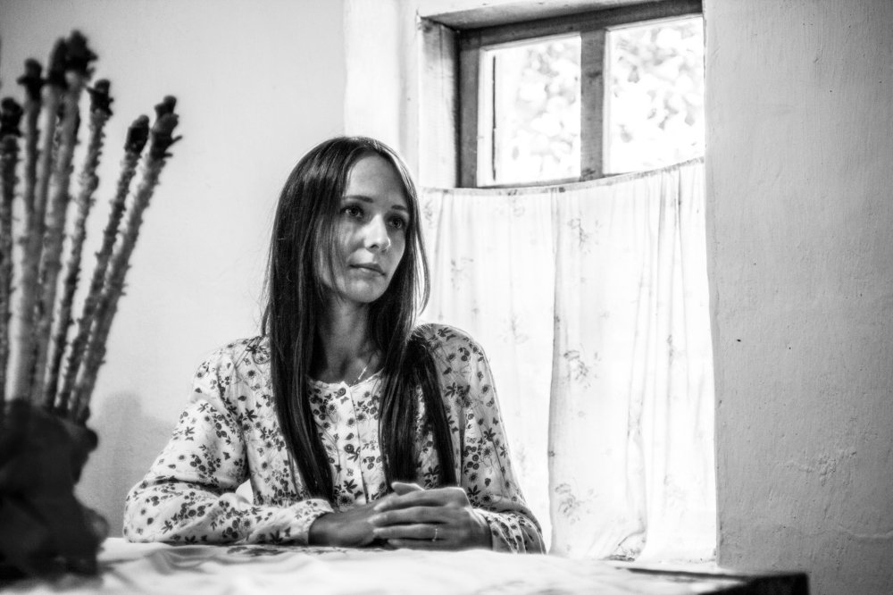 чернобелая