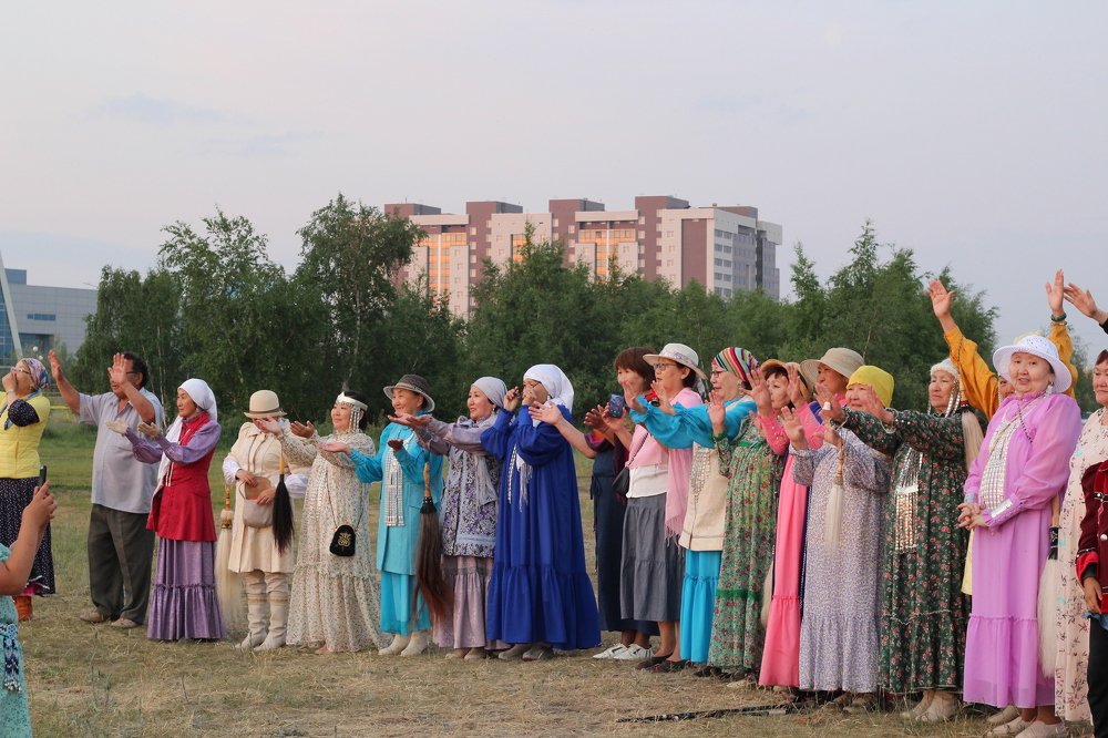 Церемония встречи солнца