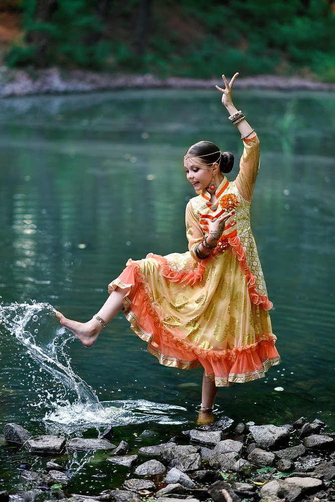 в стиле Индии