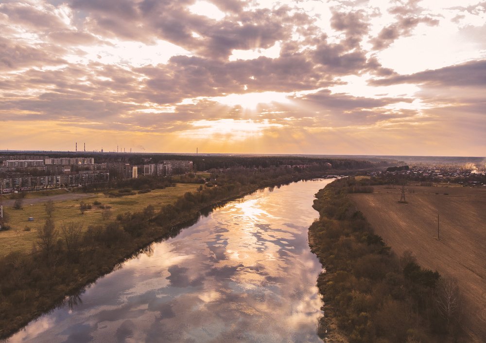 City at the edge of Universe