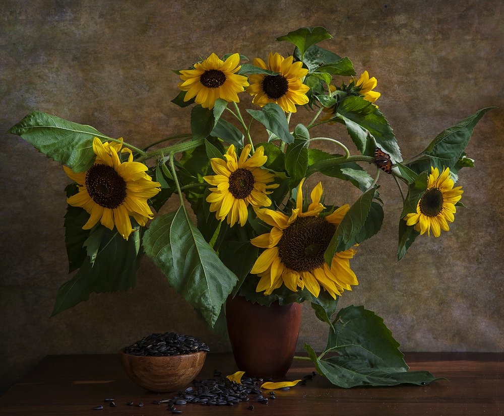 Подсолнухи