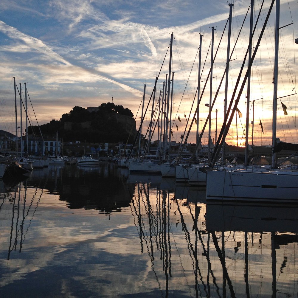 Вечер на причале