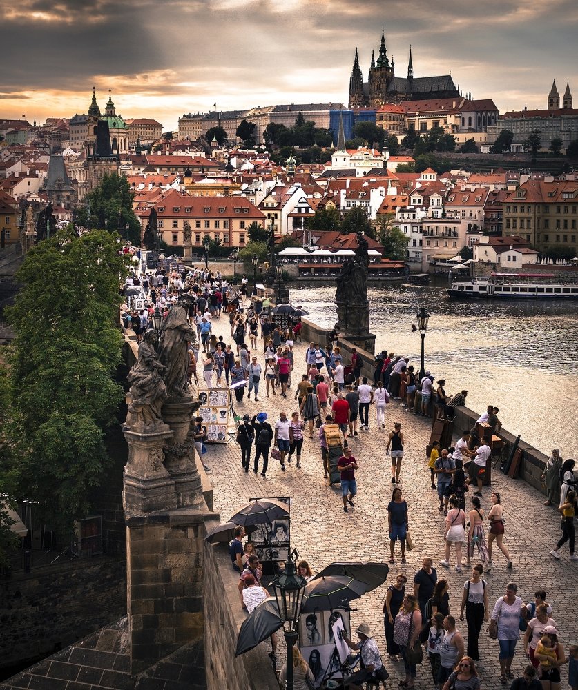 Charles Bridge in Evenfall
