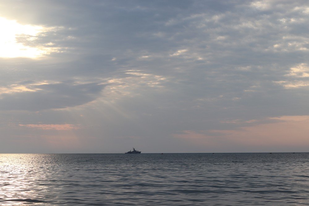 Рассвет в Феодосии