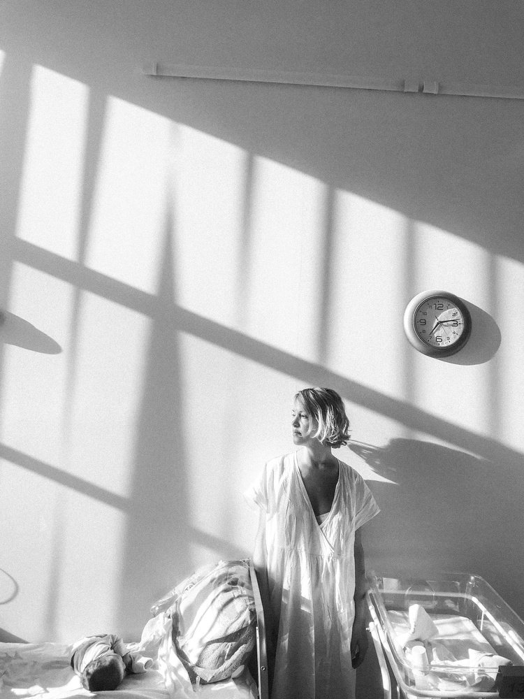 Автопортет. Спустя час после родов