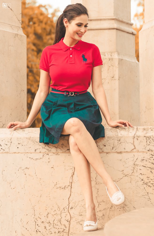 I want people to see the dress, but focus on the woman.