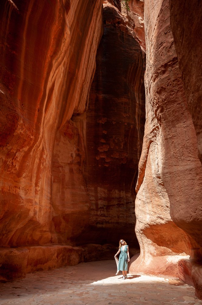 Touched by the sunray