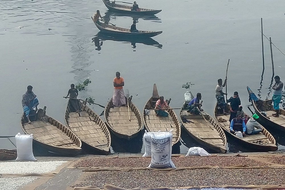 Waiting for the passenger.