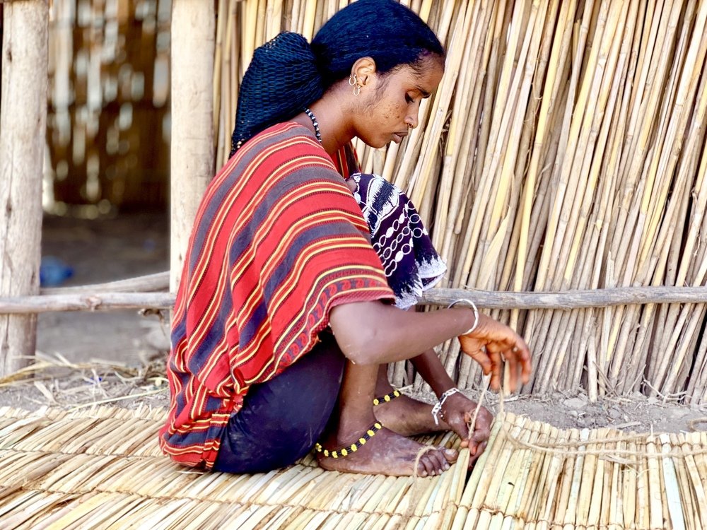 Woman at work
