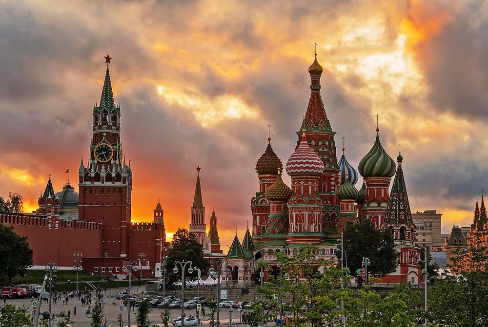 Багряный закат