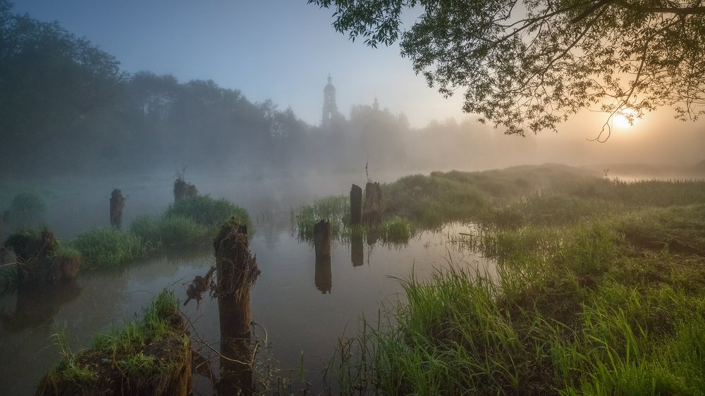 Утро на Шерне